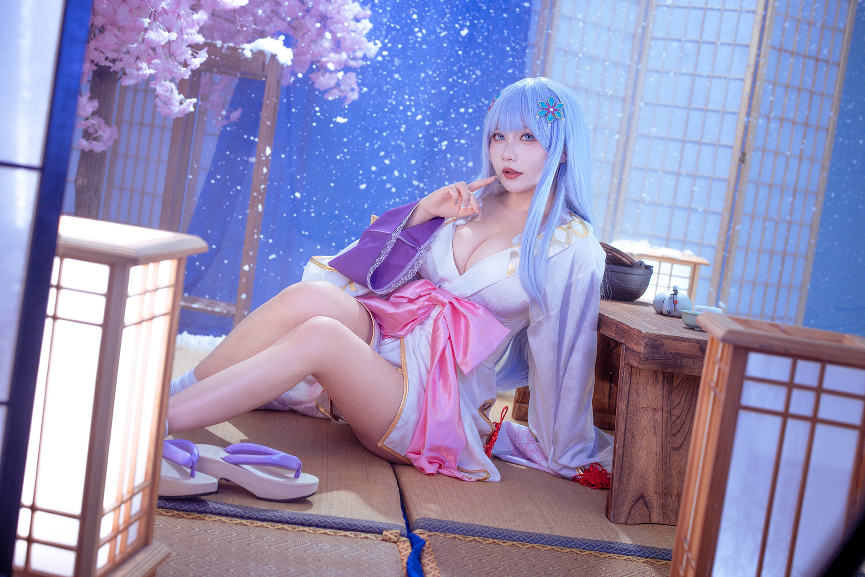 图片[1]-是一只熊仔吗 – NO.023 美少女万华镜异闻：雪女 白雪姬[41P]-XikXak